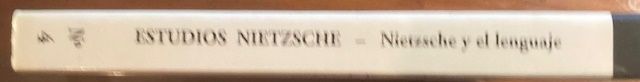 SEIS Libros colección Estudios Nietzsche.Filosofia