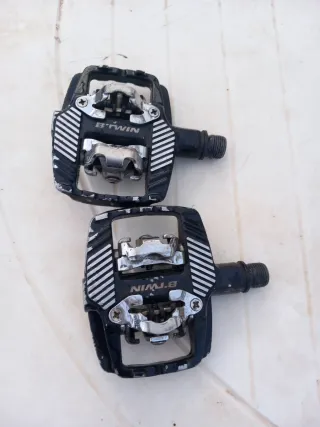 Pedales B'TWIN Mixtos MTB SPD