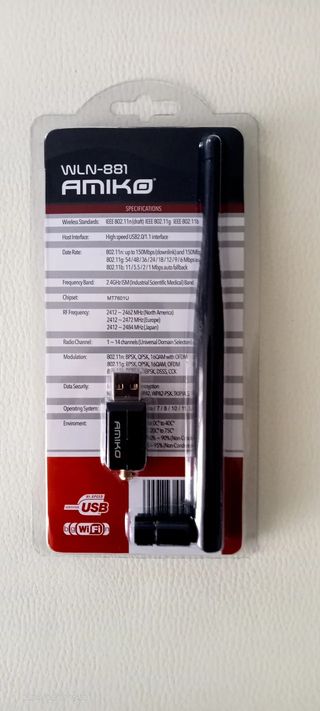 Antena USB Wi-Fi Amiko WLN-881