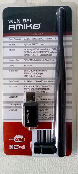 Antena USB Wi-Fi Amiko WLN-881