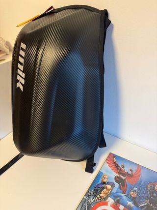 Mochila Rígida Moto Negra UNIK
