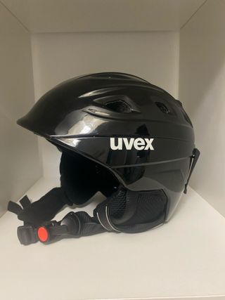 Casco de esquí Uvex negro