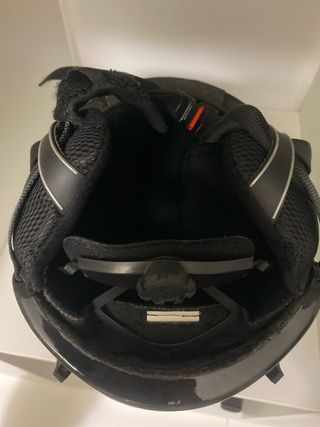 Casco de esquí Uvex negro