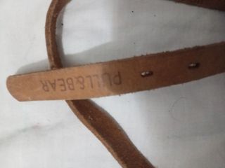 Cinturón Pull&Bear Marrón