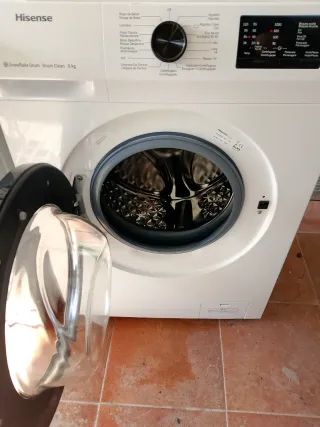 Lavadora Hisense Snowflake Drum 6kg