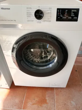 Lavadora Hisense Snowflake Drum 6kg