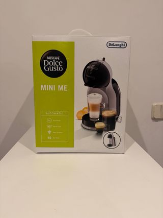 Cafetera Mini Me De'Longhi Negra y Gris