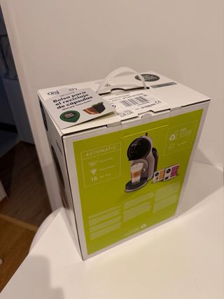 Cafetera Mini Me De'Longhi Negra y Gris