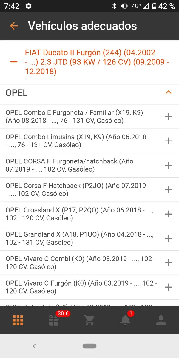 Kit Cadena Distribución FAI TCK402WO Ford gm psa