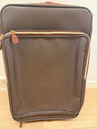 Maleta vintage Loewe marrón