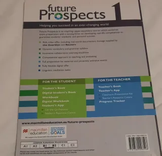 FUTURE PROSPECTS 1 Workbook y Student's App: cu...