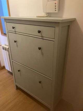 Ikea Zapatero verde nuovo di zecca. 