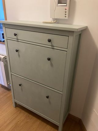 Ikea Zapatero verde nuovo di zecca. 