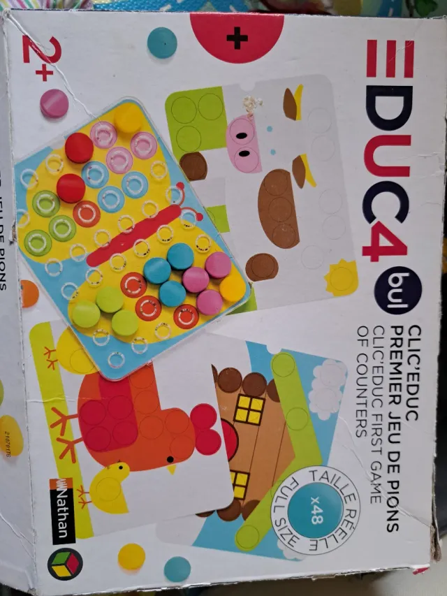 Juego Educativo Nathan Clic'Educ 2+ Años