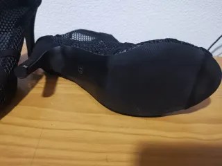 Botines de rejilla con cordones Talla 41