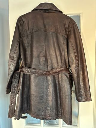 Chaqueta de piel Eastwood marrón