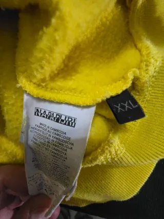 Sudadera Napapijri amarilla