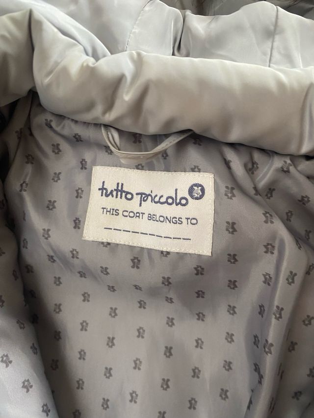 Chaqueta infantil con capucha tutto-piccolo