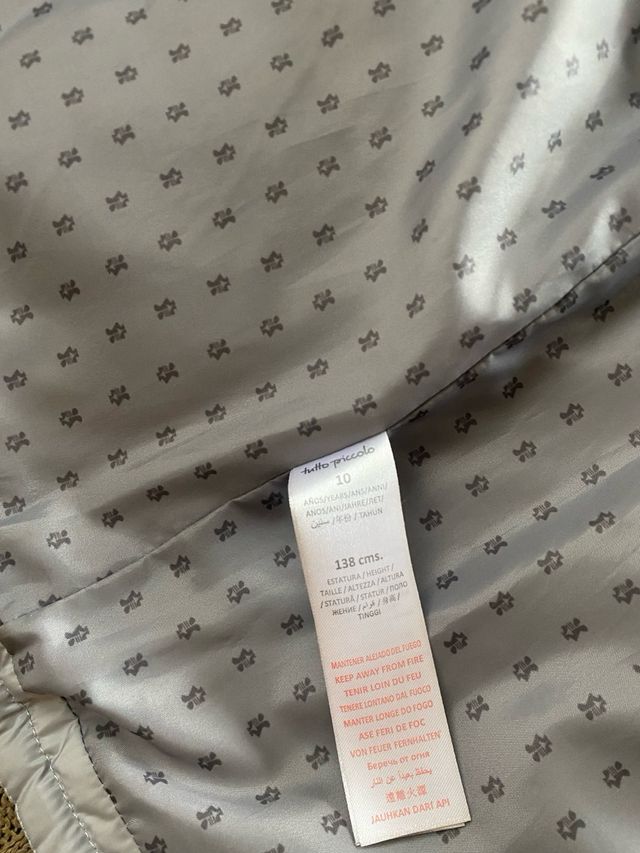 Chaqueta infantil con capucha tutto-piccolo