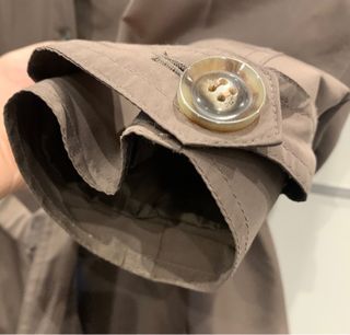 Gabardina vintage marrón