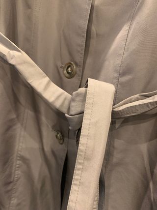 Gabardina vintage marrón