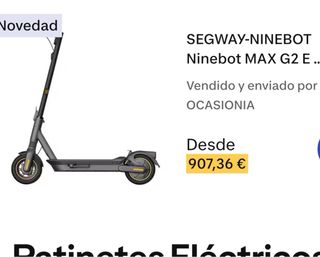Patinete electrico Ninebot G2 Max E Modificado