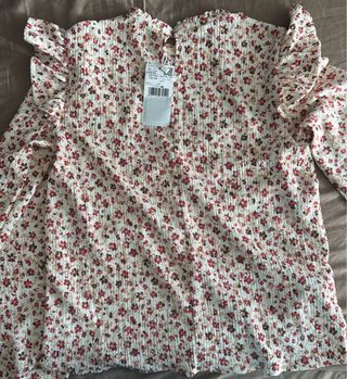 Blusa Mango Estampado Floral Niña 13-14 años 