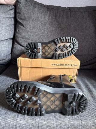 Botas Dr. Martens Negras Plataforma