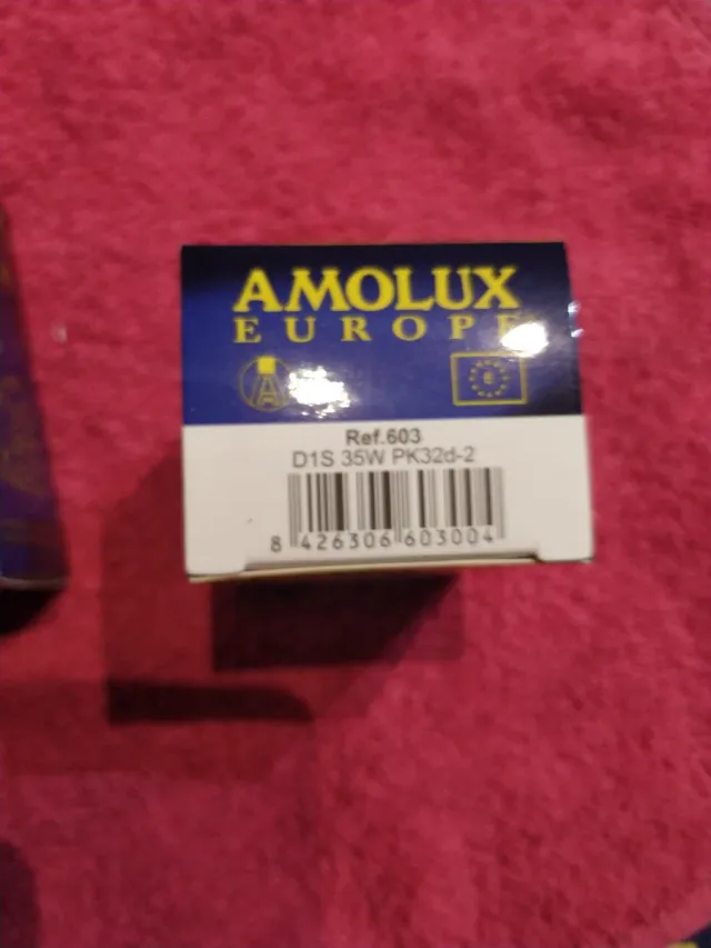 2x AMOLUX D1S Xenon Gas Philips osran