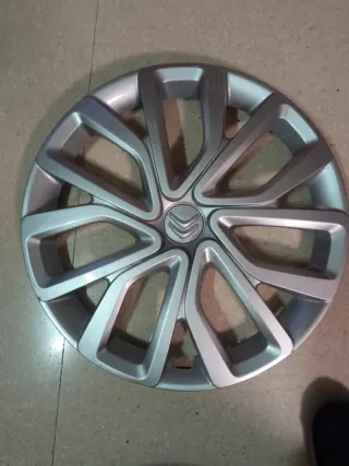 4 Tapacubos Citroën 16 Pulgadas.plateados.original