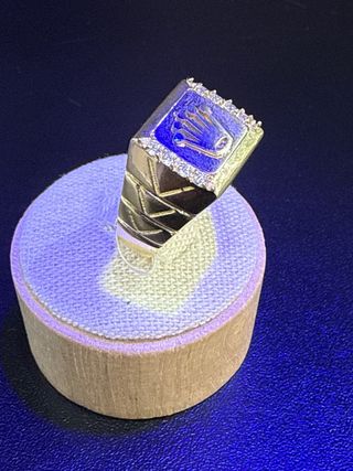 Anillo Sello Oro 18k Rolex