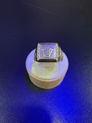 Anillo Sello Oro 18k Rolex