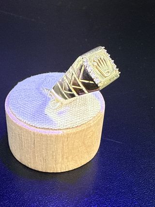 Anillo Sello Oro 18k Rolex