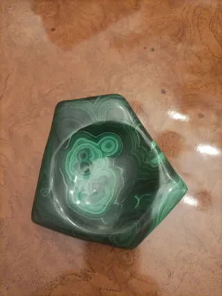 Cenicero de Malaquita Natural