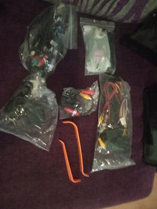 Pantalla para camión con cámara 
