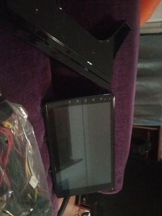 Pantalla para camión con cámara 