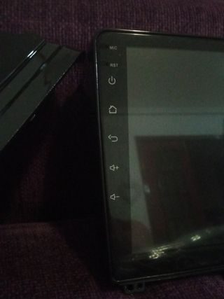Pantalla para camión con cámara 