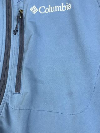 Chaqueta Cortavientos Columbia Retro Oversize Azul