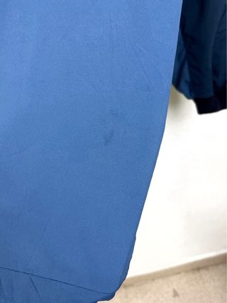 Chaqueta Cortavientos Columbia Retro Oversize Azul