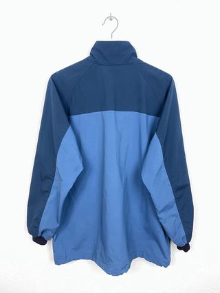 Chaqueta Cortavientos Columbia Retro Oversize Azul