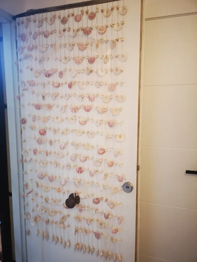 2 Lâmpadas de Madeira e Concha