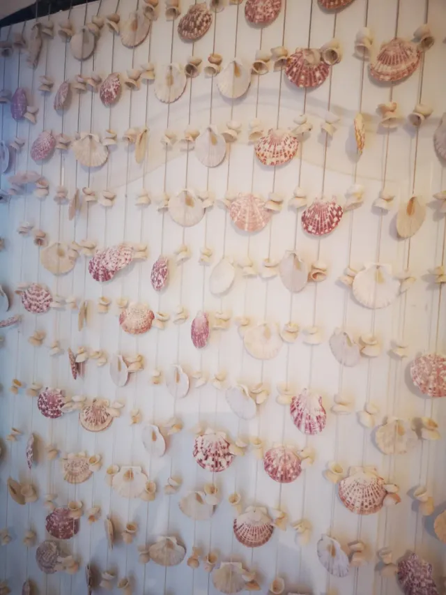 2 Lâmpadas de Madeira e Concha