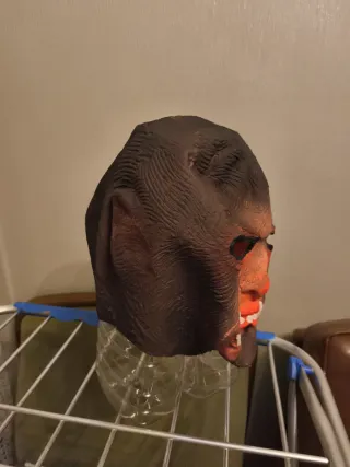 Máscara Halloween Mono Cabeza Completa