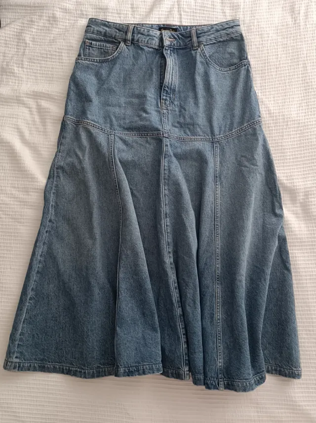 Falda vaquera Massimo Dutti