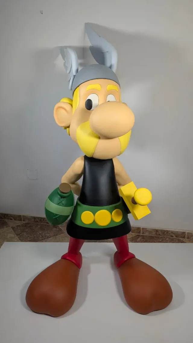Comic- Astérix Tamaño Real