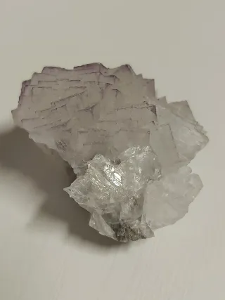 Fluorite Cristallo Viola e Trasparente