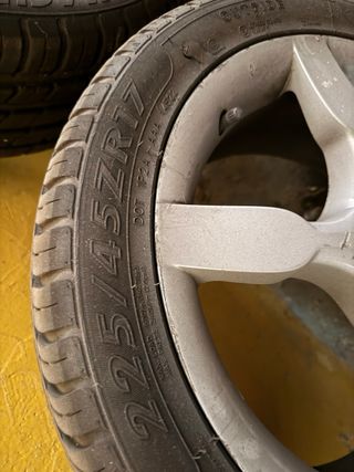 5x112 2 Llantas Seat Altea/Leon FR Sport 17” 