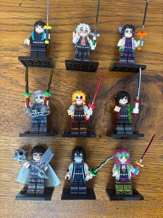 Figuras Demon Slayer Estilo Lego