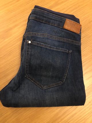 Pantalón vaquero premamá azul