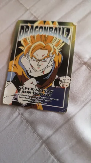Carta Dragon Ball Z Super Saiyan Son Gokou